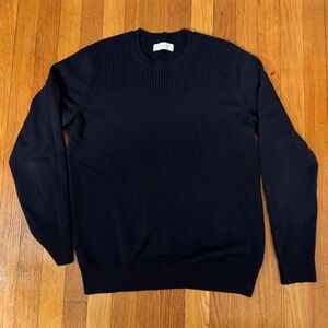 Everlane Dark Navy Crewneck Sweater
